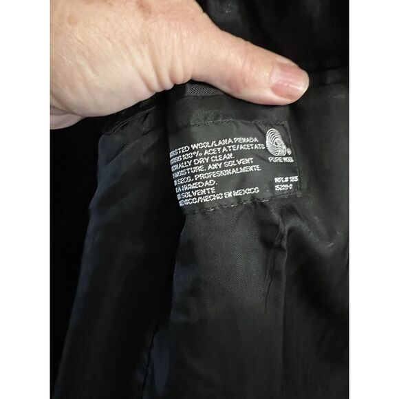 Stafford Wool Suit  Mens Black Size 44XT & 38Xl‎ Vintage - Picture 10 of 11